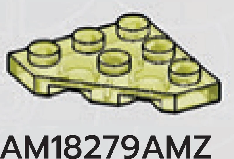 Wedge Plate 3 x 3 without corner