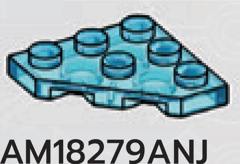 Wedge Plate 3 x 3 without corner