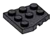 Wedge Plate 3 x 3 without corner, front right in Metal, Iron (Metallic)