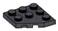 Wedge Plate 3 x 3 without corner, front left in Metal, Iron (Metallic)