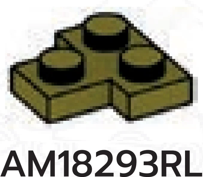 Plate Modified 2 x 2 T-shape