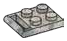 Plate 2 x 2 with handle in Gray, Light (Camo)