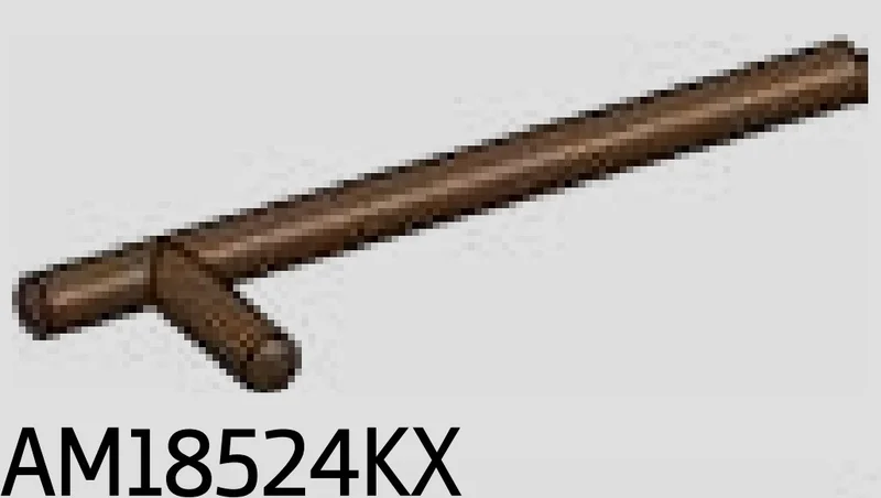 Bar 1 x 5 x 1 with perpendicular handle in Copper (Metallic)