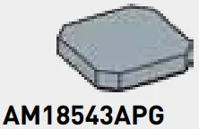 Tile Modified 2 x 2 Rounded Corners in Gray, Steel