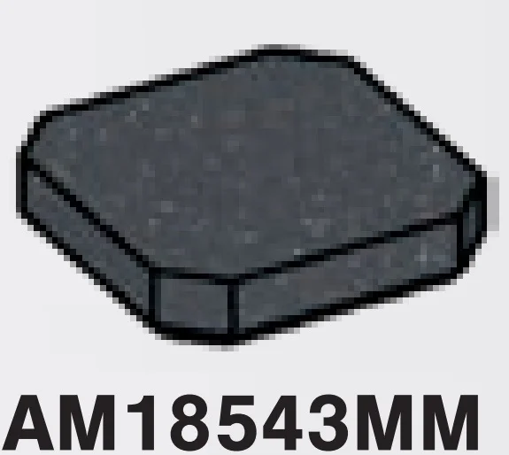 Tile Modified 2 x 2 Rounded Corners in Gray, Dark (Metallic)