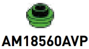 Plate Round 1 x 1 with Open Stud in Green, Jade (Translucent)