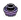 Plate Round 1 x 1 with Open Stud in Purple, Byzantium (Metallic)