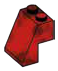 Slope brick 65 2 x 2 x 2 in Red (Camo)