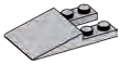 Slope plate 3 x 1 x 5 in Gray, Steel