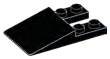 Slope plate 3 x 1 x 5 in Black