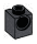 Connector Brick 1 x 1 with Axle Pin Hole in Metal, Iron (Metallic)