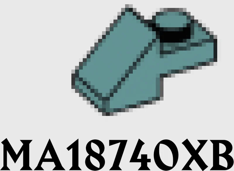 Slope 45 1 x 1 with 1 x 1 Plate in Blue, Pale Ocean