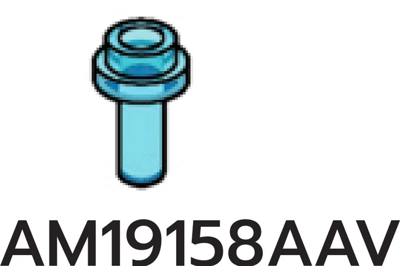 Connector: pin, small with stud in Blue, Medium (Translucent)