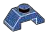 Slope brick 45 1 x 2 double in Blue, Turbo