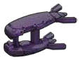 Weapon, Firearm: plasma rifle in Purple, Byzantium (Metallic)