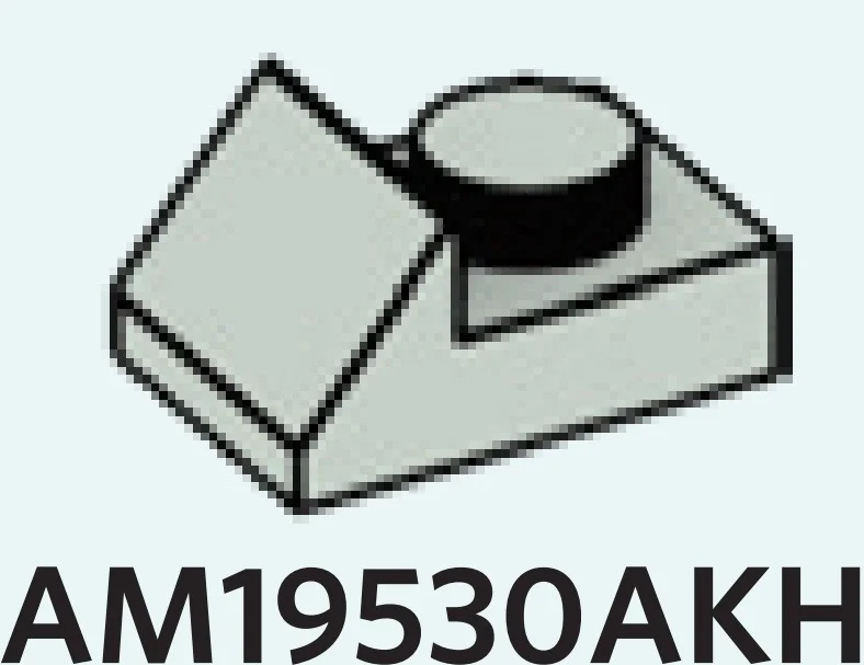 Slope Plate 1 x 1