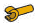 Connector: pin, long with clip