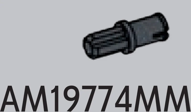 Connector: pin with axle in Gray, Dark (Metallic)