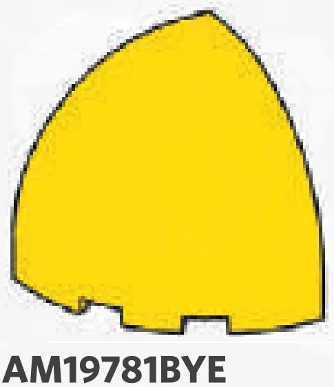 Brick Round 3 x 3 x 3 Corner Dome in Yellow, Lemon