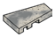 Wedge Tile 2 x 3, right in Gray, Light (Camo)