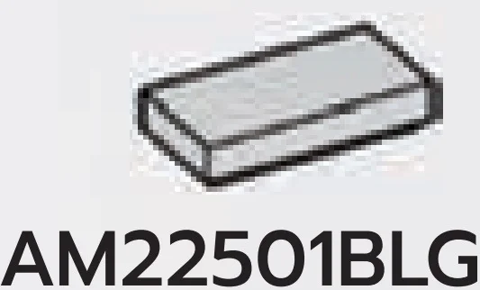 Tile 1 x 2 in Gray, Dull