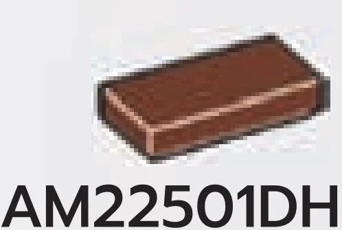 Tile 1 x 2 in Brown