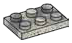 Plate 2 x 3 in Gray, Light (Camo)