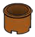 Gear: pot 2 x 2 open top