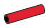 Connector: pipe, small 3 studs long in Red, Flame