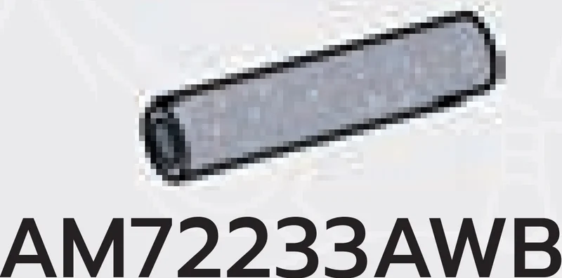 Connector: pipe, small 3 studs long in Gray, Medium (Metallic)