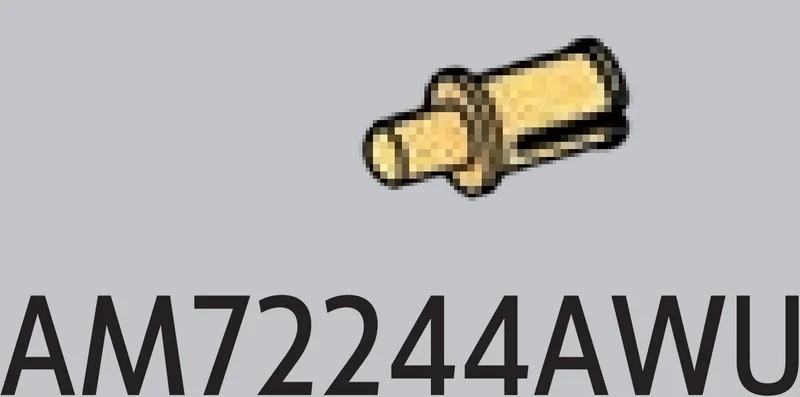 Connector: pin, small with axle