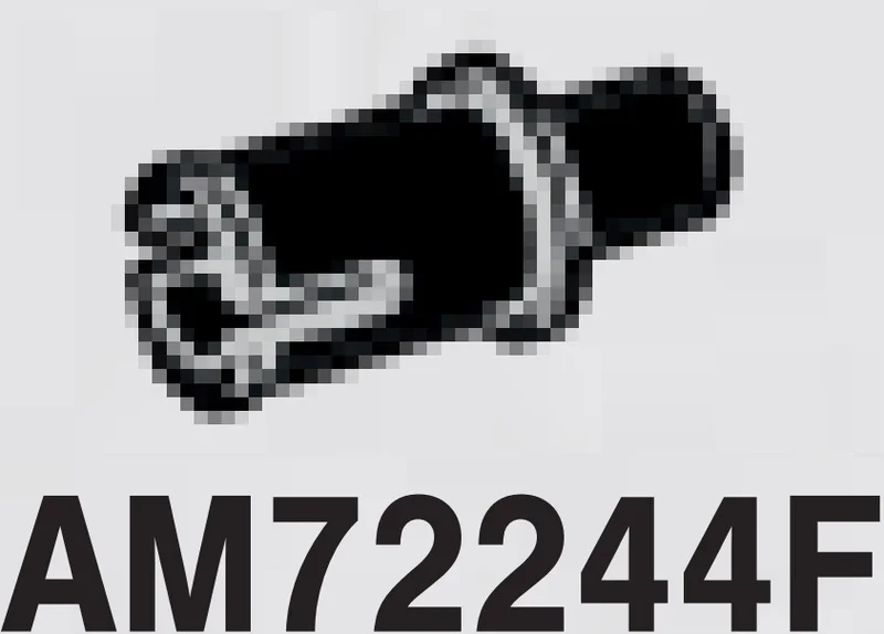 Connector: pin, small with axle in Black