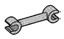 Connector: clip, small double-sided 1 x 4 in Gray, Steel