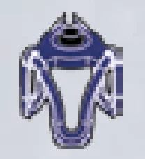 Plasma Battery Top in Purple, Rich