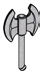 Weapon, Melee: axe, two headed