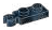 Plate Modified 1 x 2 with vertical clip on end in Gray, Dark (Camo)