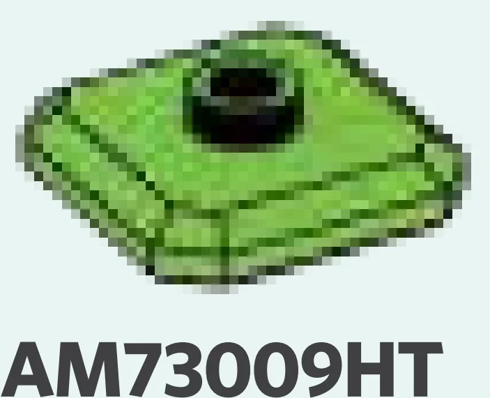 Plate 2 x 2 faceted with one central stud in Green, Soft Grass