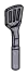 Utensil: spatula in Gray, Light