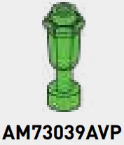 Figure: parfait glass in Green, Jade (Translucent)