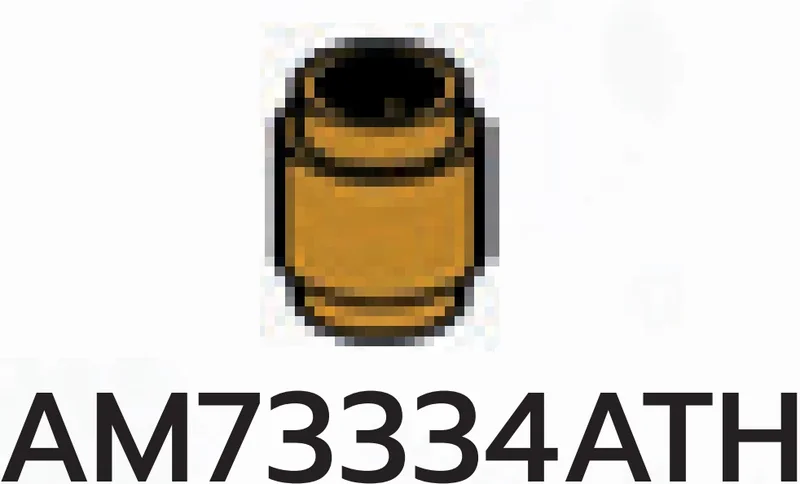 Brick Round 1 x 1, Female / Female Connection in Gold, Tarnished
