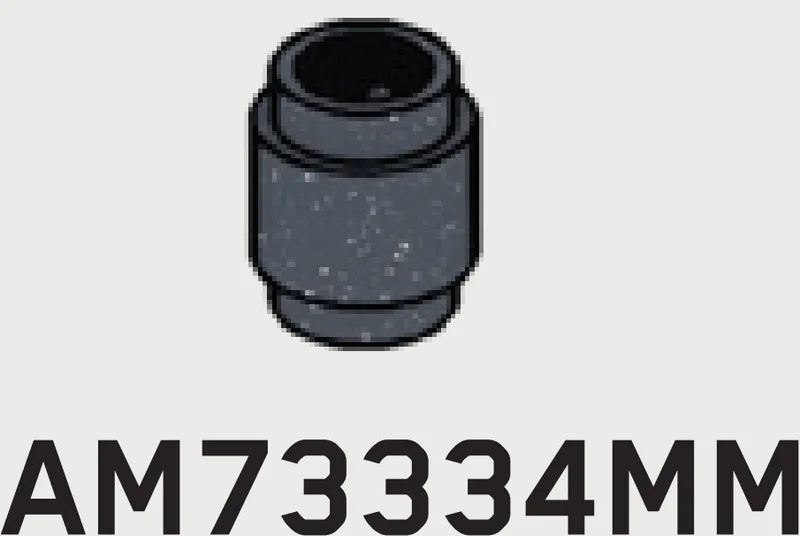 Brick Round 1 x 1, Female / Female Connection in Gray, Dark (Metallic)