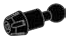 Weapon, Missile: micro-dart radial grooves in nosecone, ball on end in Black