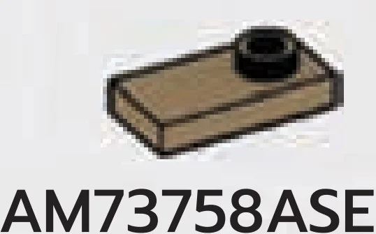 Plate Modified 1 x 2 with one stud, offset