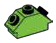Slope brick 45 1 x 2 double in Green, Soft Grass