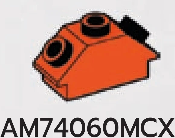 Slope brick 45 1 x 2 double