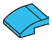 Slope 33 2 x 0.67 x 2 with Curved Slope in Blue, Rich Sky