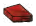 Wedge Tile 1 x 2 without corner, right in Red (Camo)