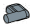 Side-View Mirror on a bar, Right in Gray, Light (Metallic)