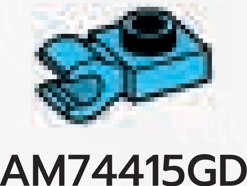 Plate Modified 1 x 1 with Horizonal Clip in Blue, Rich Sky
