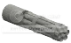 Weapon, Vehicle: Gatling cannon with axle mount in Gray, Dark (Metallic)